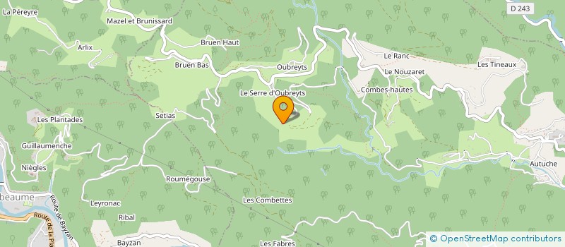 localisation de l'entreprise MMR  VALS-LES-BAINS