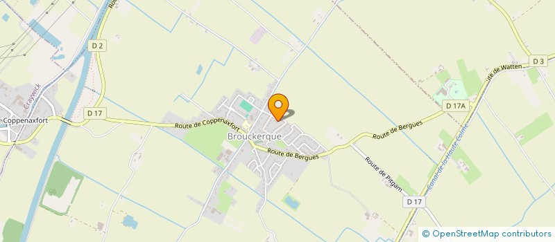 localisation de l'entreprise MMRC  BROUCKERQUE