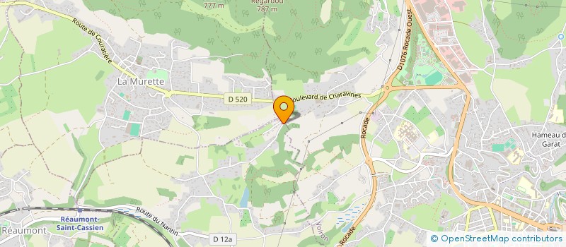 localisation de l'entreprise MMS  SAINT-CASSIEN