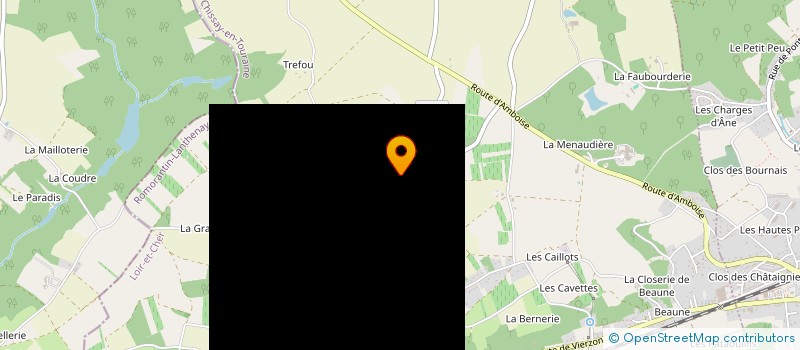 localisation de l'entreprise MMS  CHISSAY-EN-TOURAINE