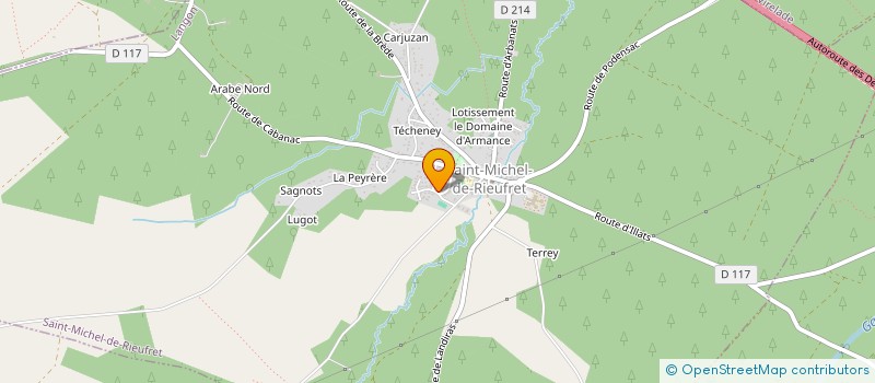 localisation de l'entreprise MMS  BARSAC