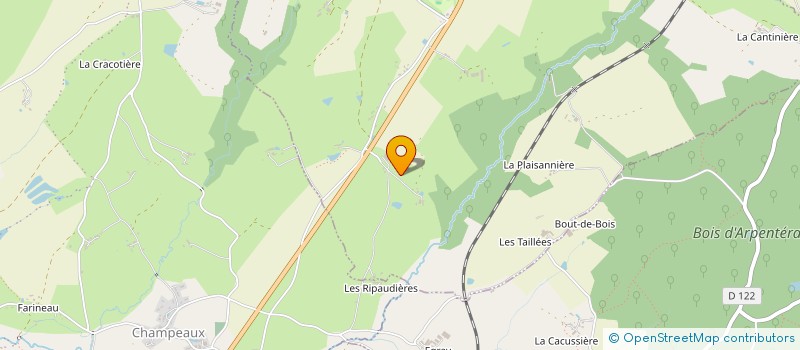 localisation de l'entreprise MMS  SAINT-PARDOUX-SOUTIERS