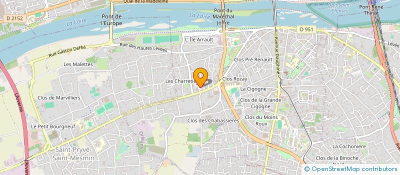 localisation de l'entreprise MMS à ORLEANS