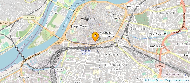 localisation de l'entreprise MMS  AVIGNON