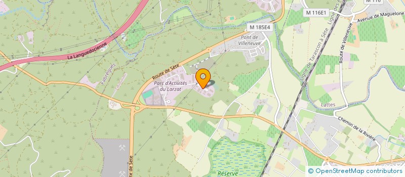 localisation de l'entreprise MMS  VILLENEUVE-LES-MAGUELONE