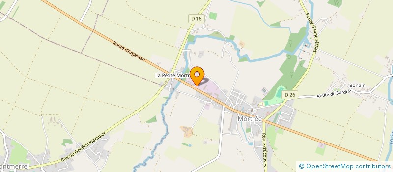 localisation de l'entreprise MMS à MORTREE