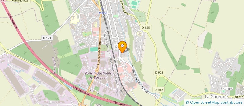 localisation de l'entreprise MMS  MERU