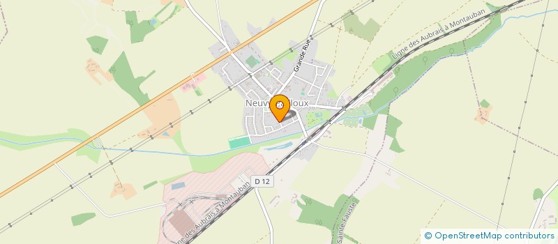 localisation de l'entreprise MMS à SAINTE-FAUSTE