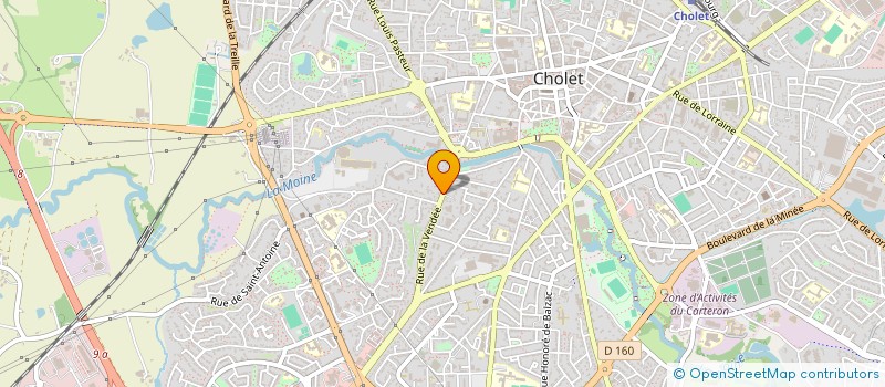localisation de l'entreprise MMS & CO à CHOLET