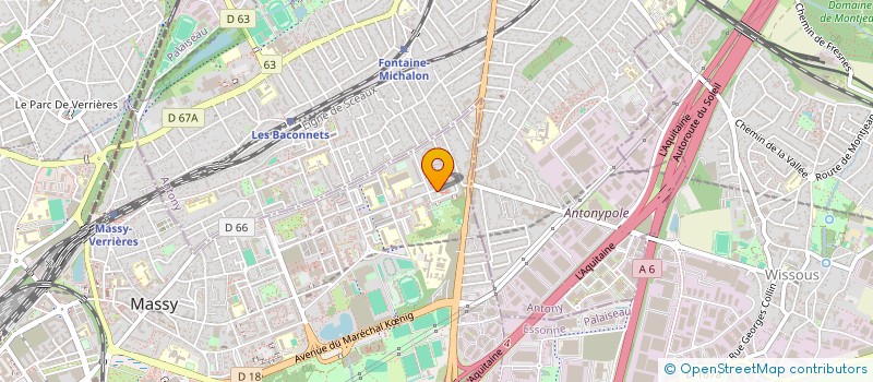 localisation de l'entreprise MMS CONSULTING à MASSY