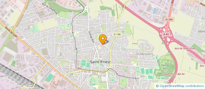 localisation de l'entreprise MMS ENVIRONNEMENT EURL à SAINT-PRIEST