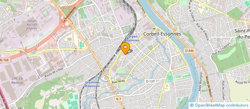 localisation de l'entreprise MMS EXPRESS à CORBEIL-ESSONNES