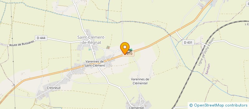 localisation de l'entreprise MMS IMMO  LEMPDES