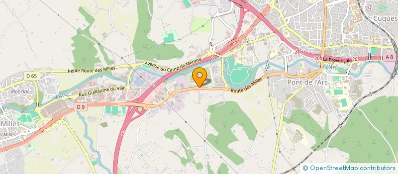 localisation de l'entreprise MMS MACONNERIE  AIX-EN-PROVENCE