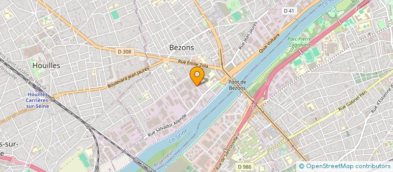 localisation de l'entreprise MMS - METROLOGY & MONITORING SOLUTIONS à BEZONS