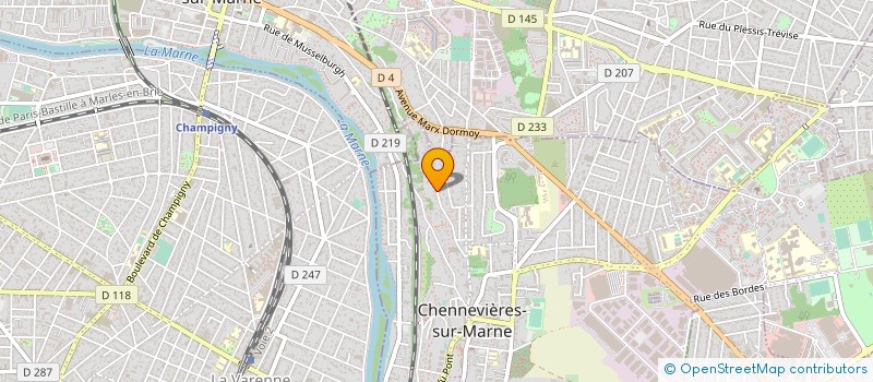 localisation de l'entreprise MMS MULTI MEDIA SERVICES à CHENNEVIERES-SUR-MARNE