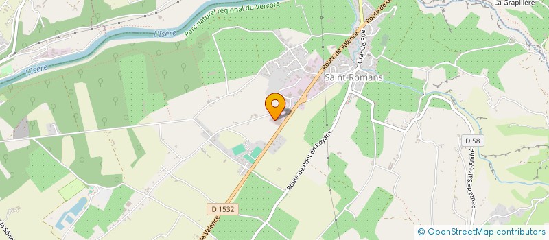 localisation de l'entreprise MMS SARL  SAINT-ROMANS