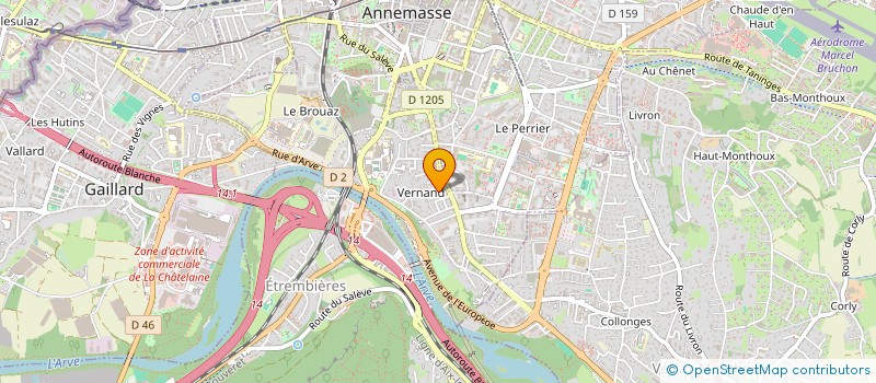 localisation de l'entreprise MMS.SILVA à ANNEMASSE