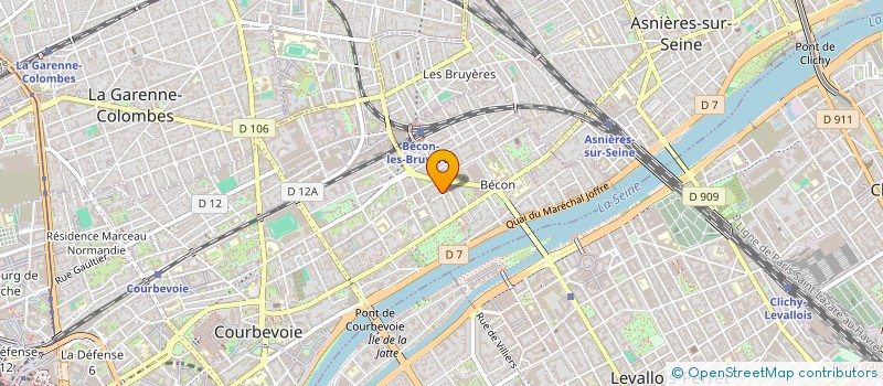 localisation de l'entreprise MMS SOLUTIONS à COURBEVOIE