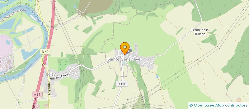 localisation de l'entreprise MMSBW  SAINTE-GENEVIEVE