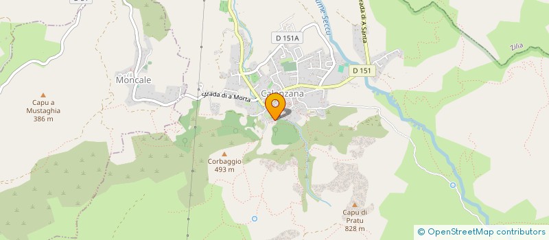 localisation de l'entreprise MMSD  CALENZANA