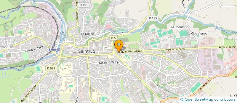 localisation de l'entreprise MMSM SAINT-LO  SAINT-LO