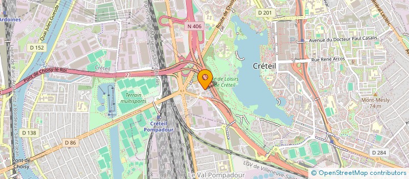 localisation de l'entreprise MMSP TECH INT à CRETEIL