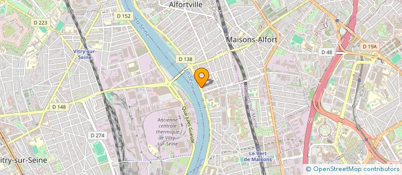 localisation de l'entreprise MMT à ALFORTVILLE