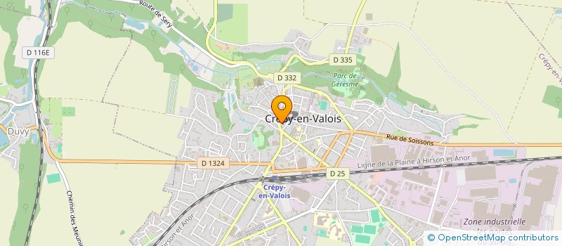 localisation de l'entreprise MMTC  CREPY-EN-VALOIS