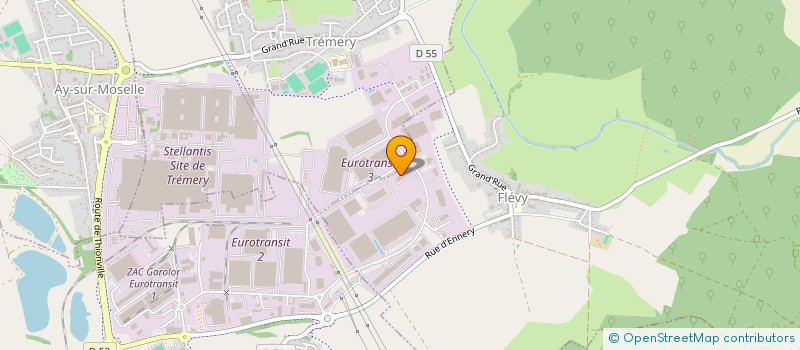 localisation de l'entreprise MMTCI BY MERITECH  FLEVY