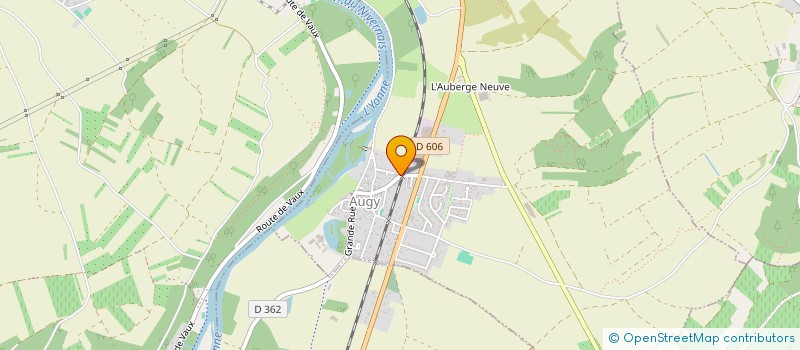 localisation de l'entreprise MMTEYS  AUGY