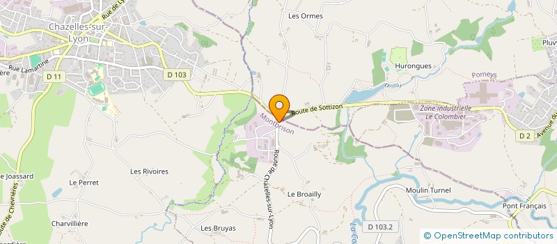 localisation de l'entreprise MMTP  SAINT-DENIS-SUR-COISE