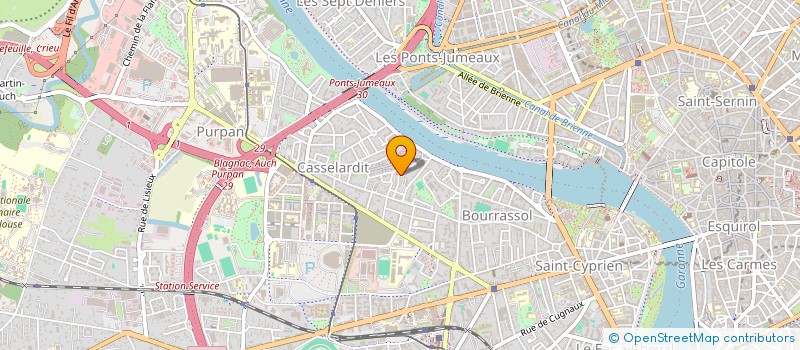 localisation de l'entreprise MMTP à TOULOUSE