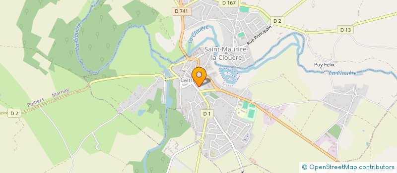 localisation de l'entreprise MMV 205 à GENCAY