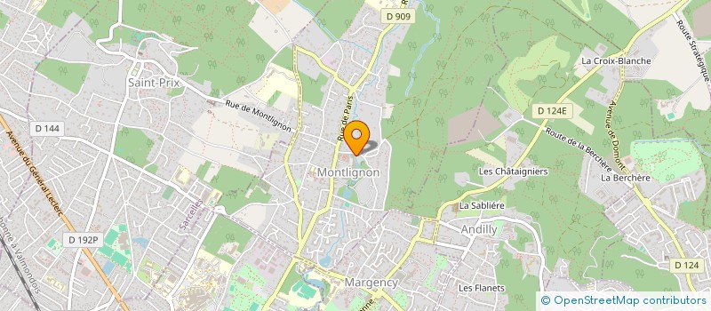 localisation de l'entreprise MMV  BOUFFEMONT