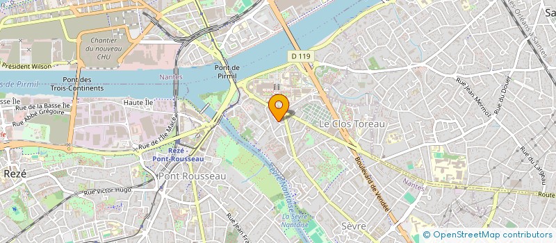 localisation de l'entreprise MMV DOYENNE à NANTES