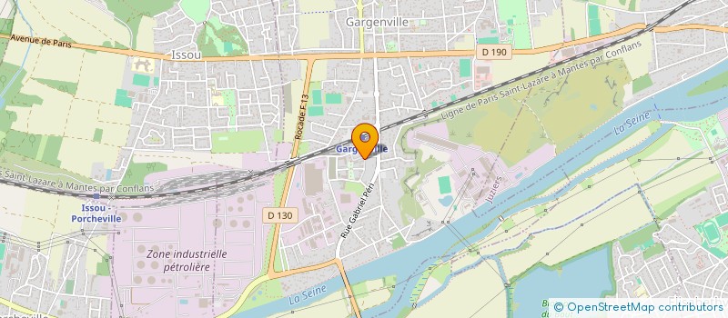 localisation de l'entreprise MMV NETTOYAGE EXPRESS à GARGENVILLE