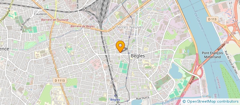 localisation de l'entreprise MMVL HOLDING à BEGLES