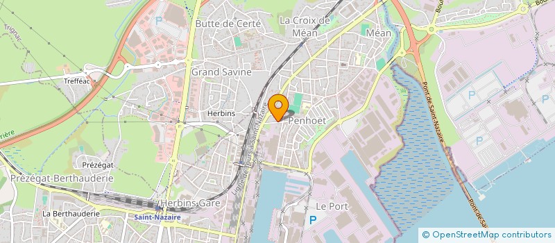 localisation de l'entreprise MMVS  SAINT-NAZAIRE