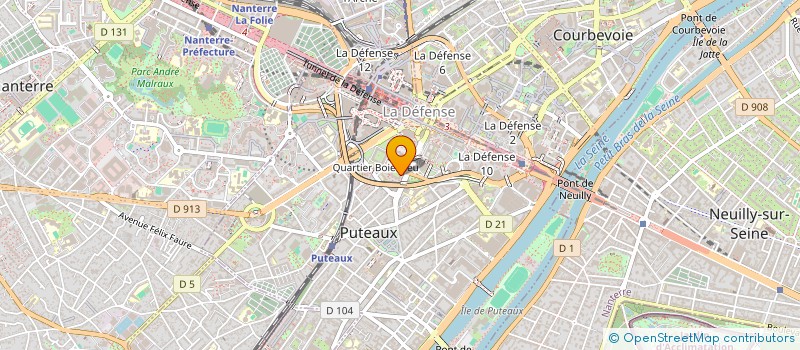 localisation de l'entreprise MMW  PUTEAUX