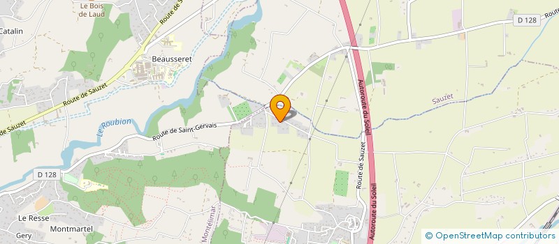 localisation de l'entreprise MMW  MONTBOUCHER-SUR-JABRON