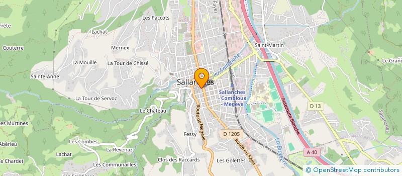 localisation de l'entreprise MMXXIII à SALLANCHES