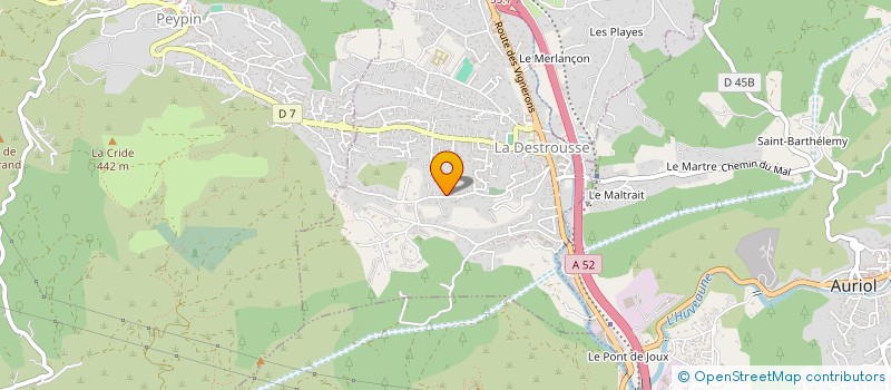 localisation de l'entreprise MMY  LA DESTROUSSE