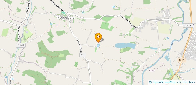 localisation de l'entreprise MMY TUILERIE  ROQUELAURE