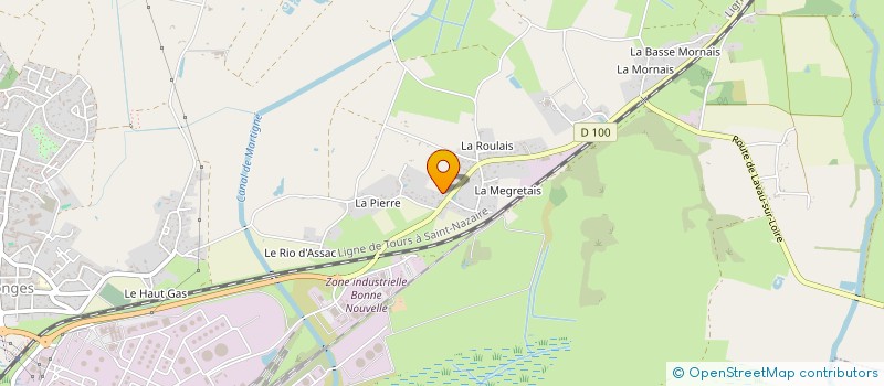 localisation de l'entreprise MMYSP  DONGES