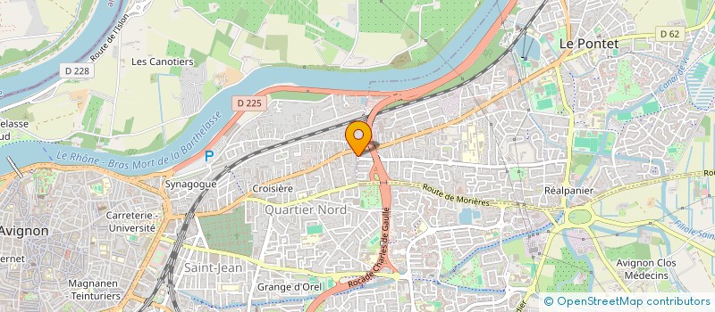 localisation de l'entreprise MMZ INVESTISSEMENT  AVIGNON