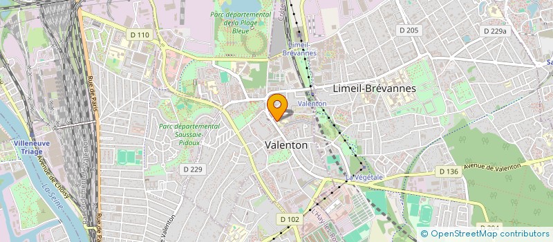 localisation de l'entreprise MN 3000  VALENTON