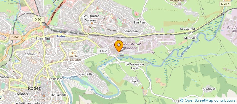 localisation de l'entreprise MN AUTO LAVAGE  ONET-LE-CHATEAU