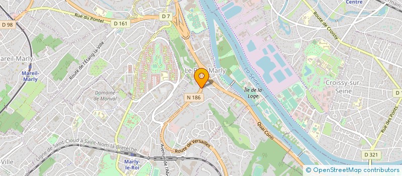 localisation de l'entreprise MN AUTO SCOOT  LE PORT-MARLY