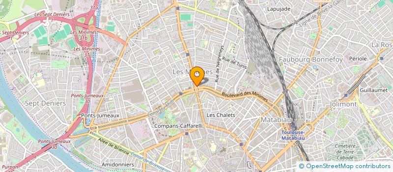 localisation de l'entreprise MN BARBERSHOP  TOULOUSE